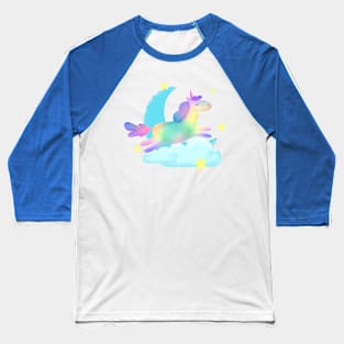 Dreamy Unicorn Baseball T-Shirt